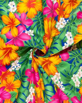 Polynesian fabric NEHENEHE Pink - Tissushop